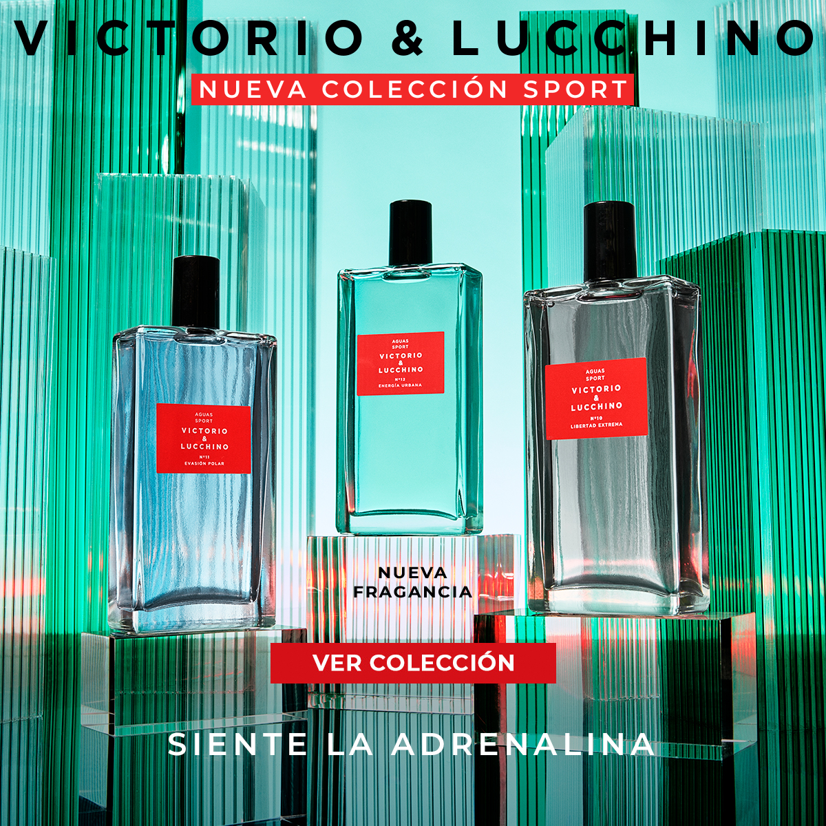 Perfumería Saúl. Agua de Colonia Masculina Victorio & Lucchino Nº1